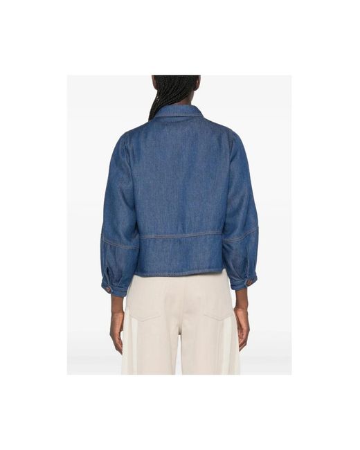 Sessun Leone Overshirt in het Blue