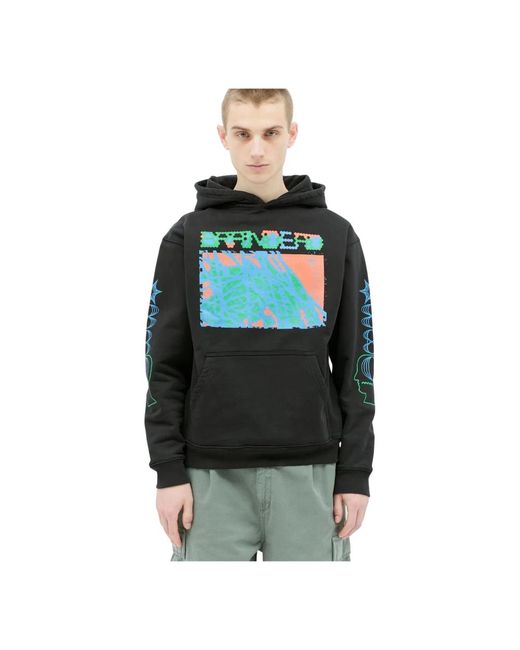 Hoodies Brain Dead de hombre de color Green