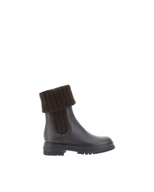 Gianvito Rossi Gray Winter Boots