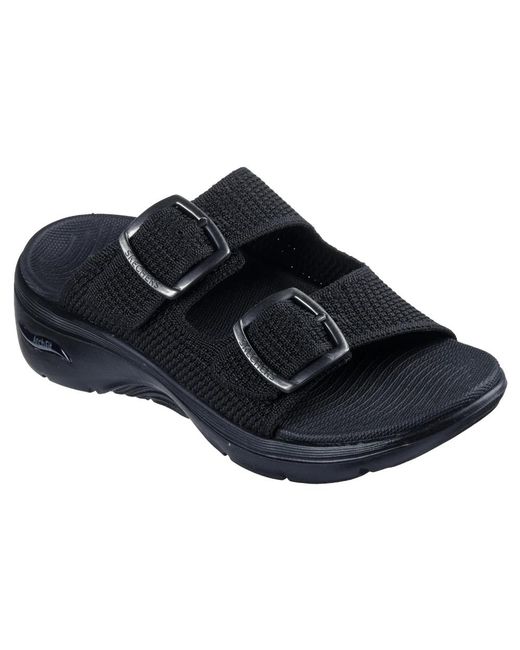 Skechers Black Wedges