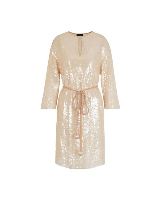 Emporio Armani Natural Party Dresses