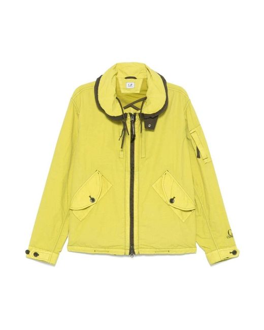 C P Company Yellow Light Jackets for men