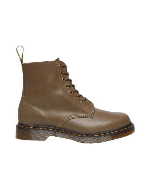 Dr. Martens Brown Lace-Up Boots for men