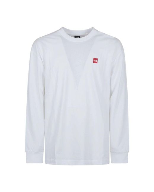 The North Face Oversized Langarmshirt in White für Herren