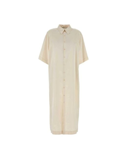Carven Natural Shirt Dresses