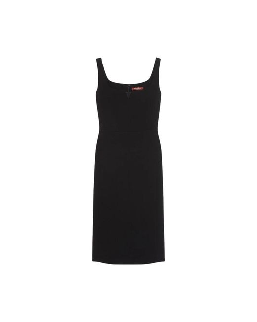 Max Mara Black Midi Dresses