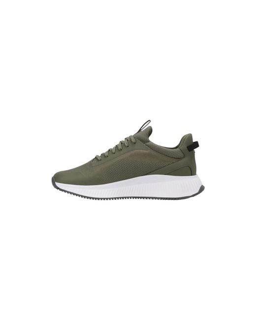 HUGO Green Sneakers for men