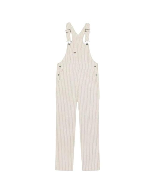Dickies Jumpsuits in het White
