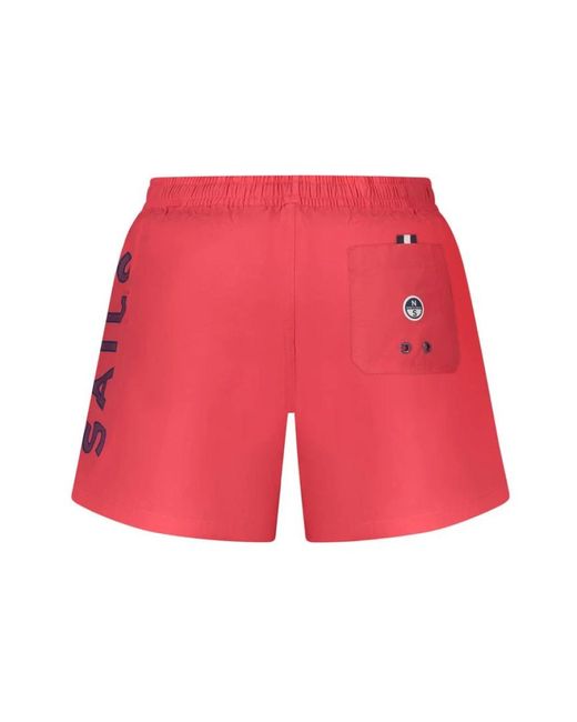 Beachwear North Sails de hombre de color Red