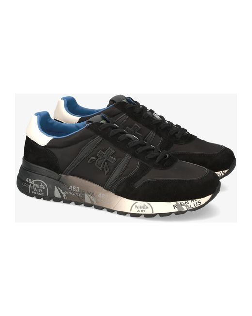 Premiata Lander 7079 in het Black voor heren