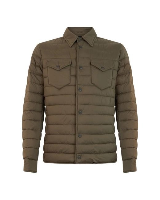 Herno Pocket Padded Jacket in het Green voor heren
