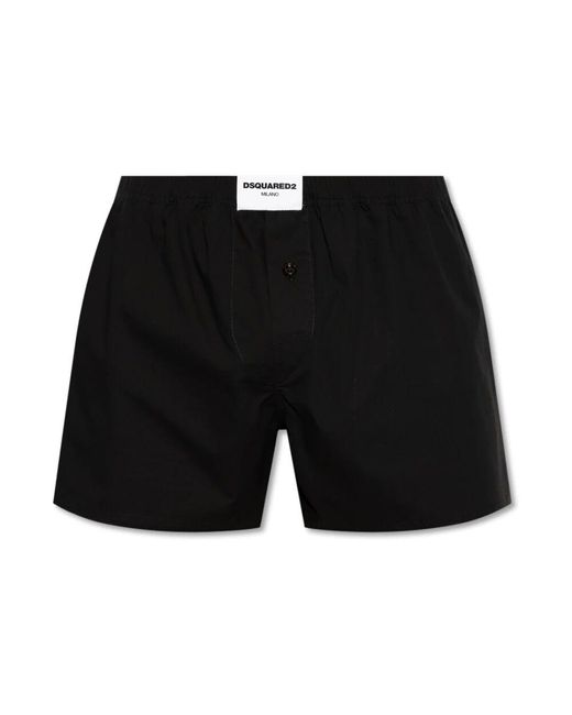 DSquared² Black Bottoms for men