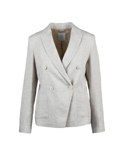 Eleventy Gray Blazers