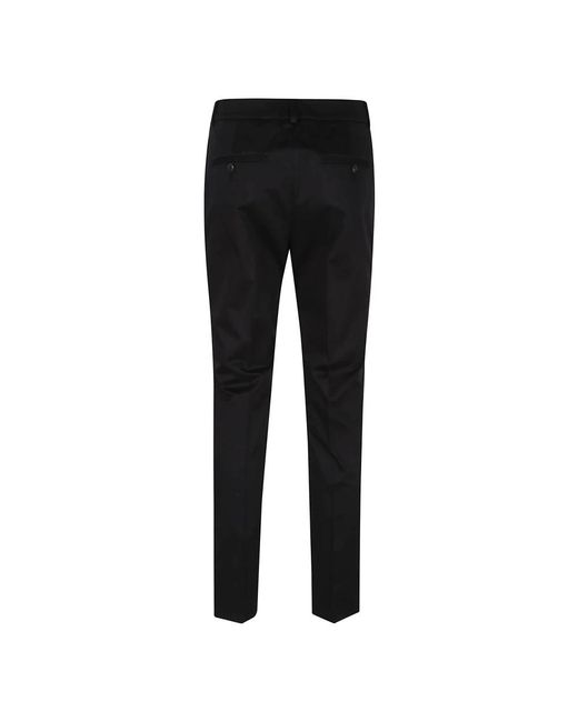 Peserico Black Suit Trousers