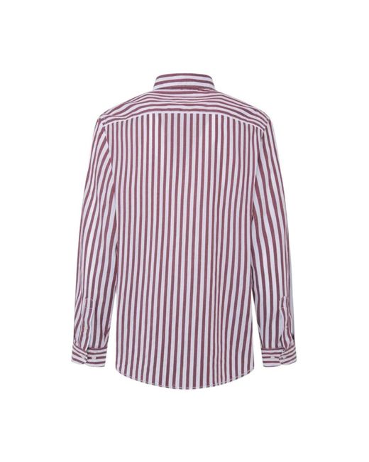 Pepe Jeans Purple Casual Shirts for men
