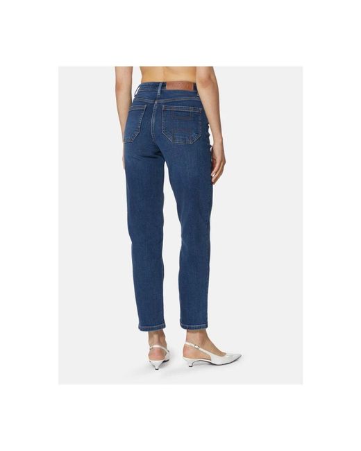 Silvian Heach Blue Blaue Jeans Mit Geradem Schnitt
