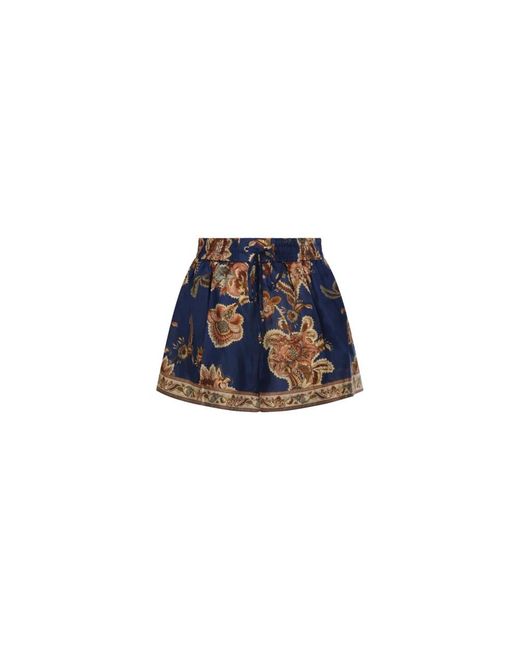 Zimmermann Blue Short Shorts
