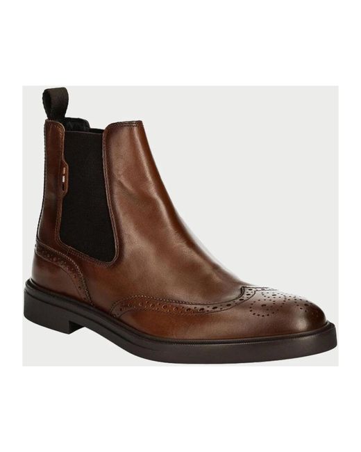 Chelsea Boots di HUGO in Brown da Uomo