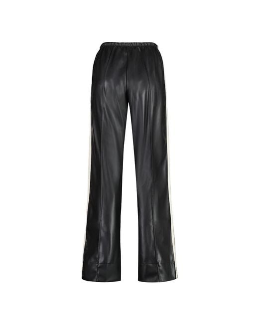 Palm Angels Gray Wide Trousers