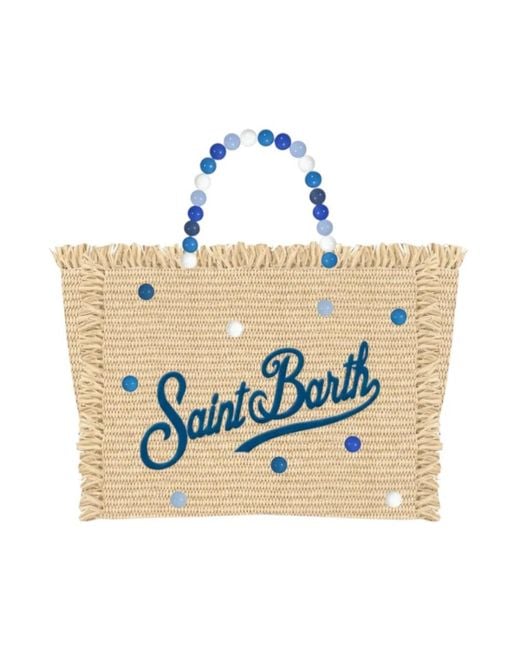 Mc2 Saint Barth Blue Shopping Bags
