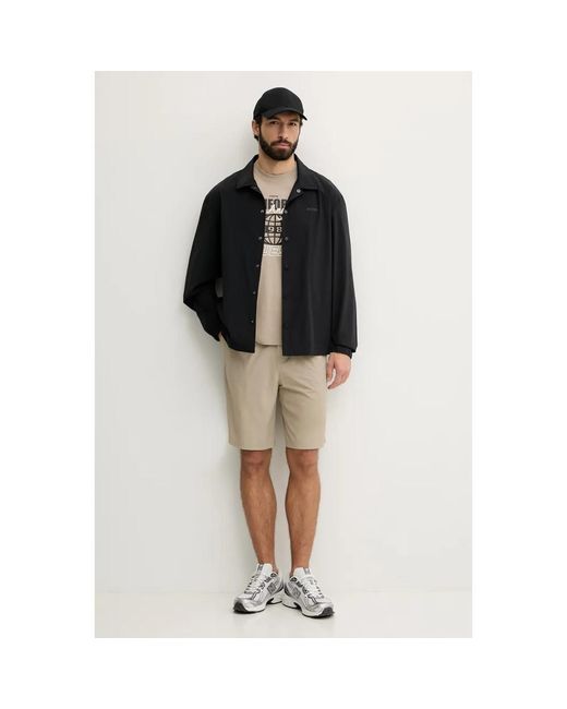 Guess Ottavio Shirt Jacket in het Black voor heren