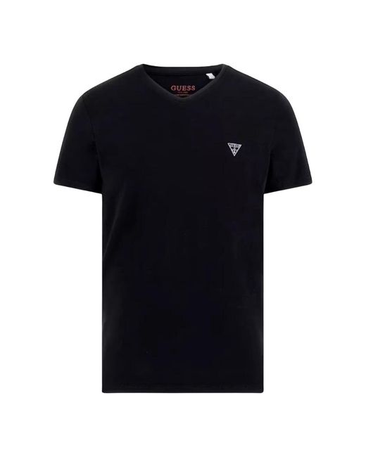 T-Shirts Guess de hombre de color Black