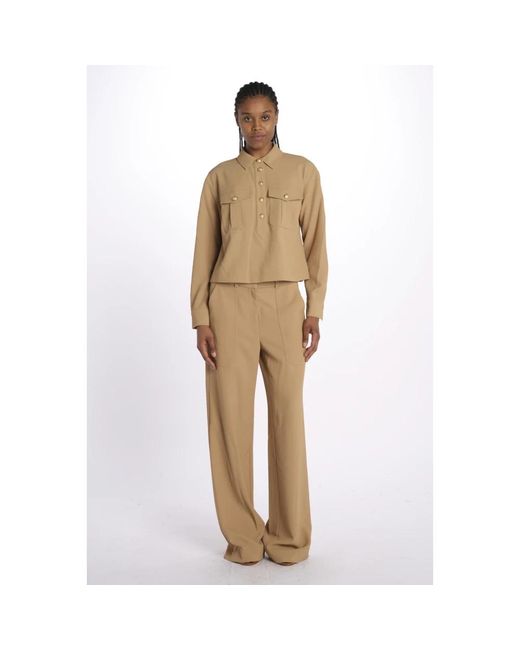 Shirts Veronica Beard de color Natural