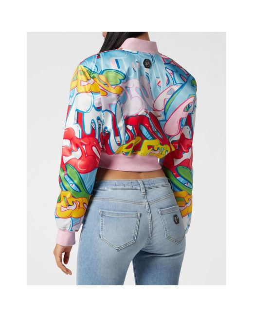 Bomber Jackets Philipp Plein de color Blue