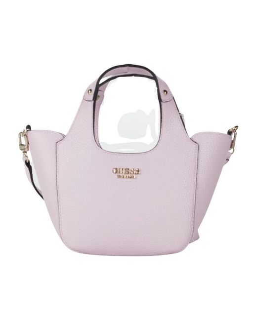 Guess Purple Handbags