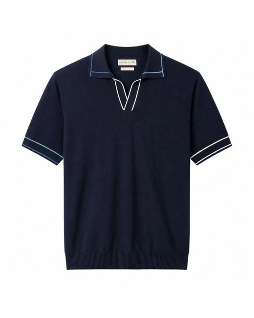Daniele Fiesoli Blue Polo Shirts for men