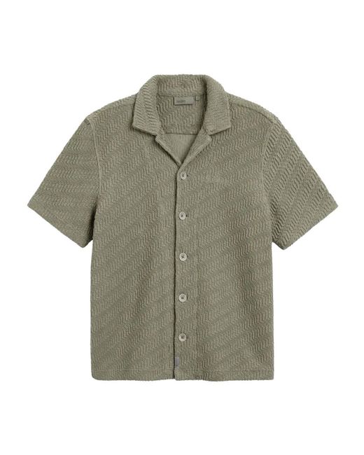Aeden Green Short Sleeve Shirts for men
