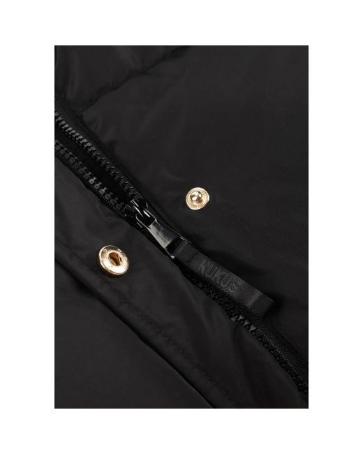 Nukus Jassen ,Zwart ,Elegante Tessie Coat Voor Vrouwen in het Black