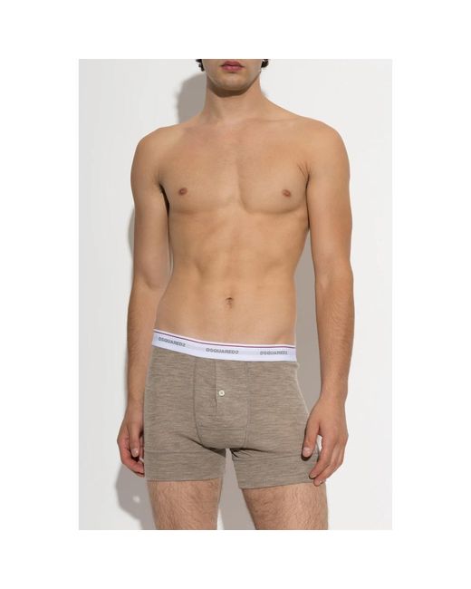 Bottoms DSquared² de hombre de color Gray