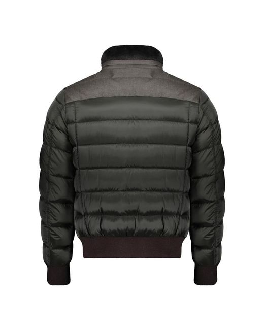 Moorer Gray Bomber Jackets for men