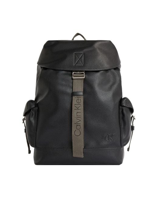 Calvin Klein Black Backpacks for men
