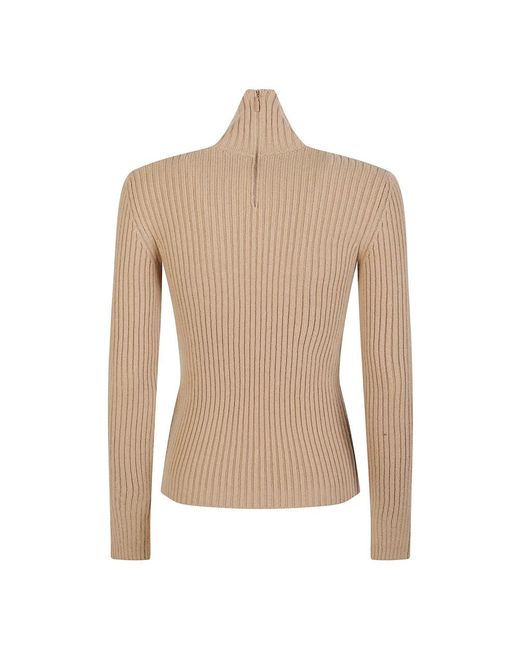 Max Mara Natural Turtlenecks