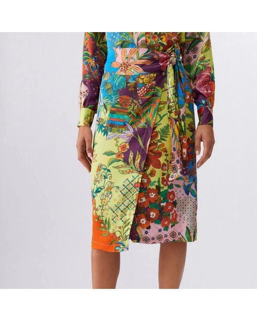 Liu Jo Green Midi Skirts