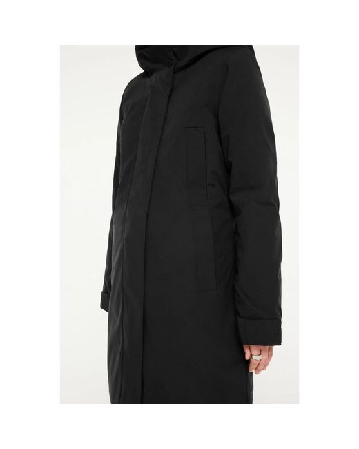 Elvine Black Parkas