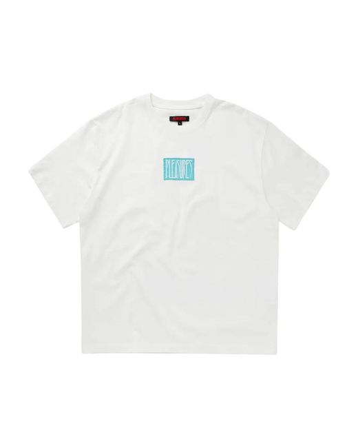 Pleasures T-shirt mit grafikdruck weiß in White für Herren
