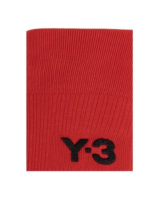 Socks Y-3 pour homme en coloris Red