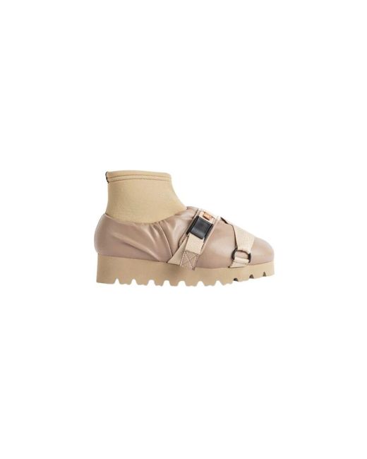 Yume Yume Natural Schnürbare Vegane Lederclogs