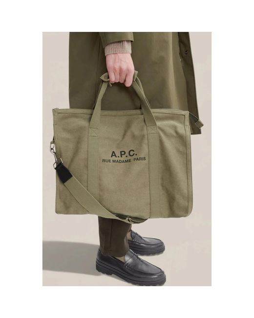 A.P.C. Metallic Weekend Bags for men