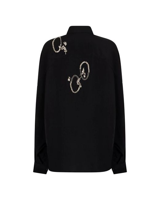 Dries Van Noten Black Shirts