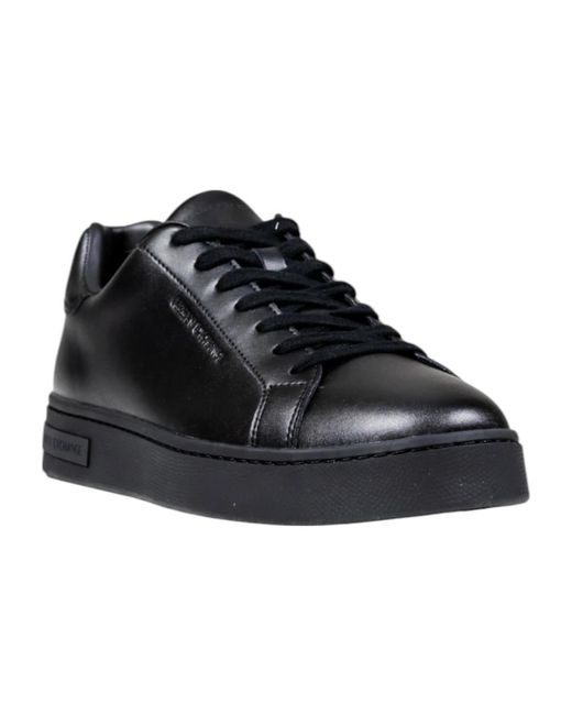 ARMANI EXCHANGE Schoenen ,Zwart ,Leer Sneakers Xm 000141 Af 11912 in het Black voor heren