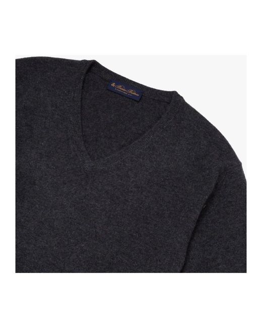 V-Neck Knitwear Brooks Brothers de hombre de color Blue