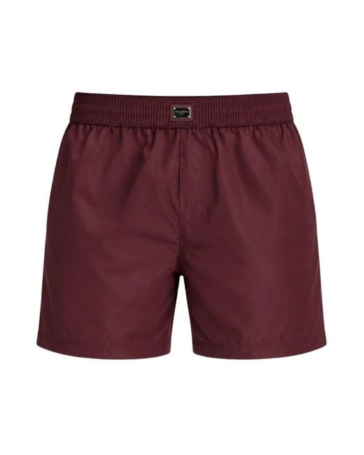 Dolce & Gabbana Purple Beachwear for men