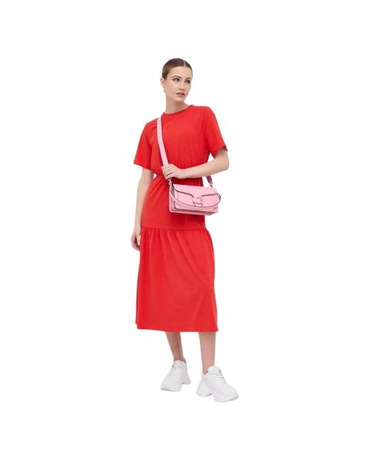 Max Mara Red Midi Dresses