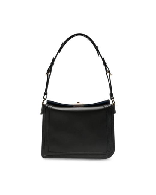 Lanvin Black Shoulder Bags