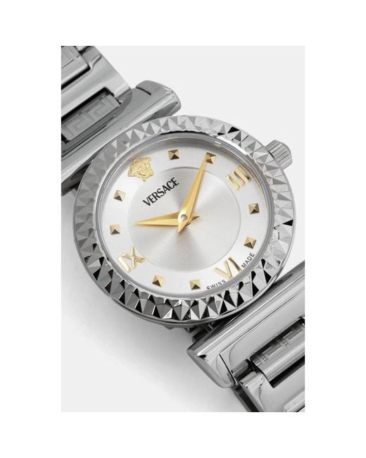 Watches di Versace in Metallic
