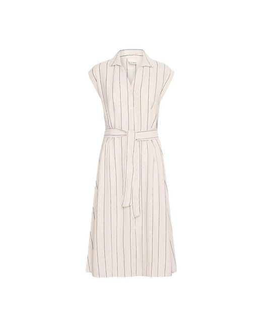 Ichi Natural Shirt Dresses
